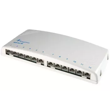 Panel de gestión de cables Telegärtner MPD12-HS CAT.6A