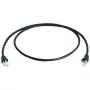 Cable de red Telegaertner MP8 FS 500 LSZH 0,25 m Cat6a SF/UTP RJ-45 – negro