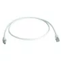 Cable de red Telegaertner Cat6a S/FTP (S-STP) RJ-45–RJ-45 0,25 m blanco