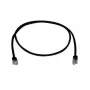 Cable de red Telegärtner MP8 FS 100-3.0 negro 3 m Cat5e F/UTP
