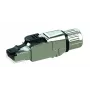Conector de cable RJ-45 Telegärtner J00026A5000 para cable Cat6a, color plata