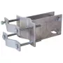 Racor de tubo TechniSat 0000/0500 plata metal