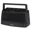 Altavoz estéreo portátil TECHNISAT ISIBOX 1 — 4 W RMS, con cable e inalámbrico, batería integrada, USB-C, negro
