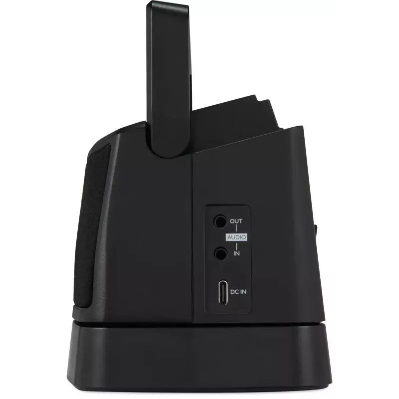 Altavoz estéreo portátil TECHNISAT ISIBOX 1 — 4 W RMS, con cable e inalámbrico, batería integrada, USB-C, negro