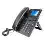 Teléfono IP AGFEO T 17 SIP — LCD de 3 líneas, PoE, 320x240, agenda de 1000 contactos, negro