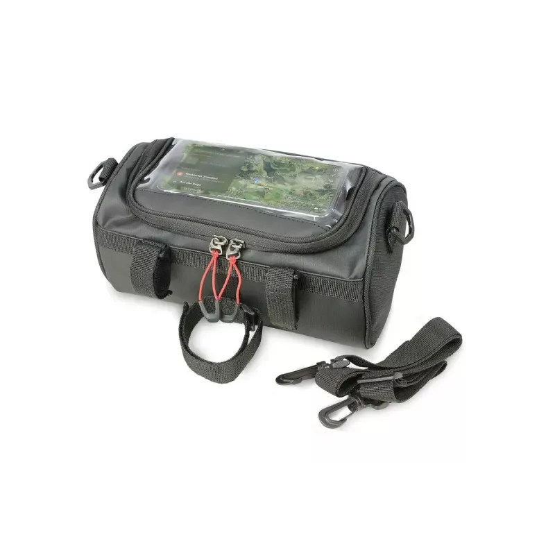 Bolsa de bicicleta TROIKA BKB30/BK frontal 4 L nailon PVC lona negro
