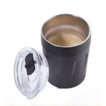 TROIKA ESPRESSO DOPPIO 160 ml negro acero inoxidable