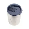 Taza de espresso TROIKA ESPRESSO DOPPIO 160 ml plata acero inoxidable
