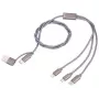 Cable de carga USB-C a USB-A TROIKA CBL30/GY, 1 m, gris