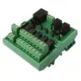 Caja de relés convertidor/repetidor/aislador serie, ONLINE USV-Systeme CON_R_AUX, 12 V, 500 mA, 68×45×78 mm, 0,1 kg, negro/verde