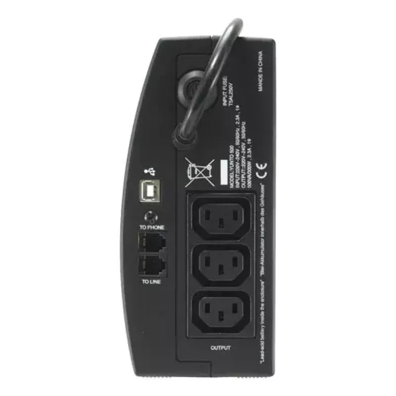 Sistema de alimentación ininterrumpida ONLINE USV-Systeme YUNTO 800 0,8 kVA