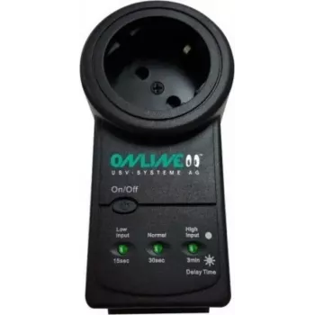 Monitor de tensión ONLINE USV-Systeme ONLSW230 — dispositivo de monitorización de tensión de red 230V 50Hz