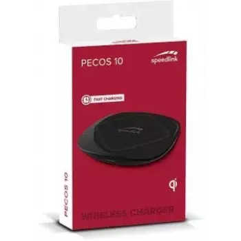 Cargador SPEEDLINK SL-690401-BK smartphone negro AC USB carga rápida inalámbrica