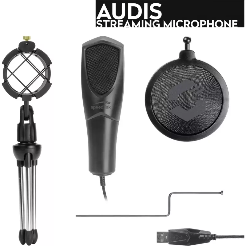 Micrófono de mesa SPEEDLINK AUDIS