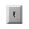 Toma de conexión TAE 6 F+N AP ZE Kommunikationstechnik 1-672.01.5.00