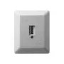 Toma de conexión TAE 6 F+N AP ZE Kommunikationstechnik 1-672.01.5.00