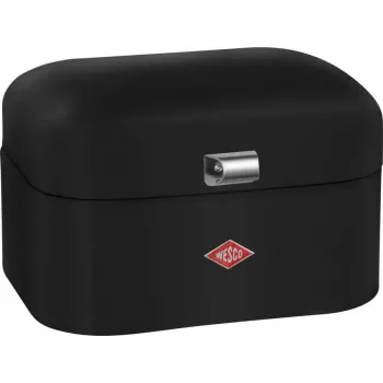 Recipiente de almacenamiento de cocina Wesco Single Grandy negro mate 112802 – recipiente individual para alimentos secos