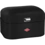 Recipiente de almacenamiento de cocina Wesco Single Grandy negro mate 112802 – recipiente individual para alimentos secos