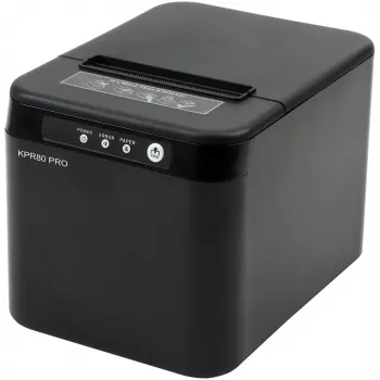 Impresora térmica de cocina Olympia KPR 80 Pro — negra