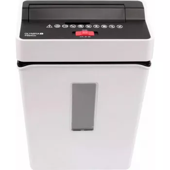 Destructora de documentos Olympia PS 54 CC Pro negra — corte cruzado, uso de oficina
