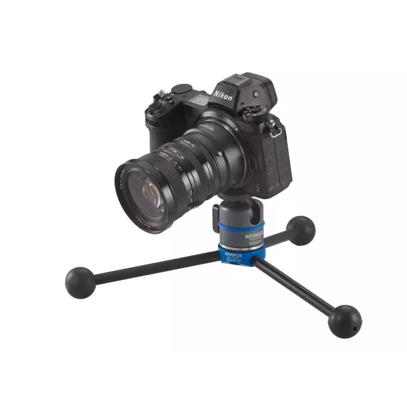 Trípode Novoflex BasicPod Mini para cámaras digitales/de película negro azul