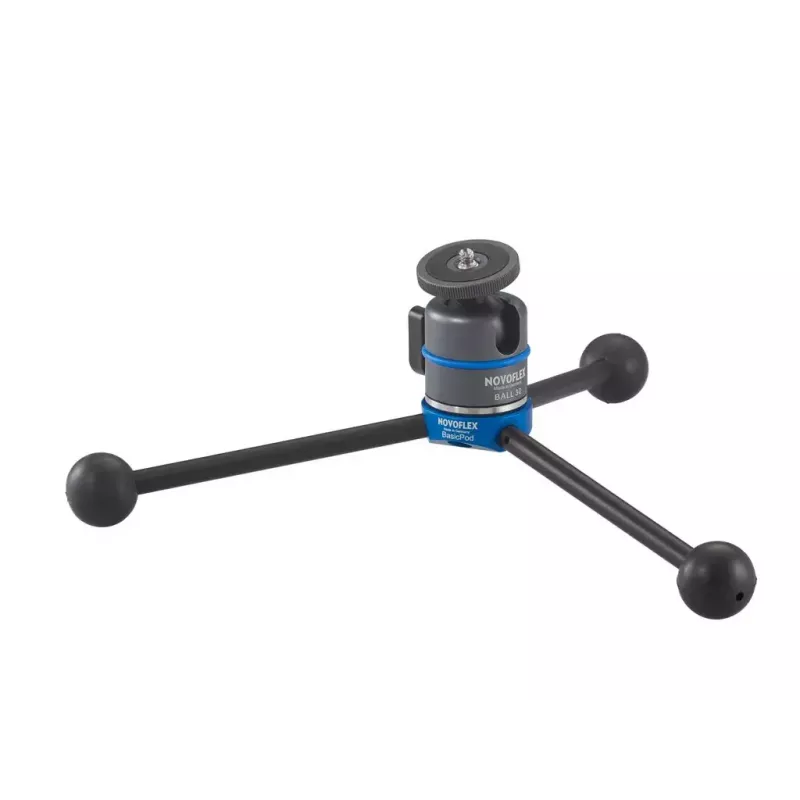 Trípode Novoflex BasicPod Mini para cámaras digitales/de película negro azul