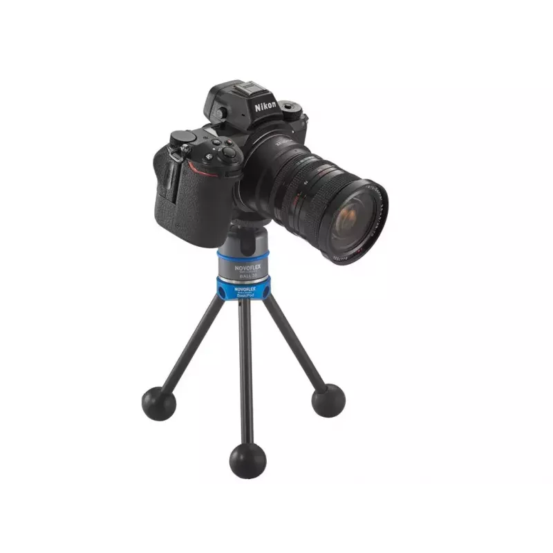 Trípode Novoflex BasicPod Mini para cámaras digitales/de película negro azul