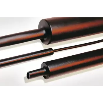 Tubo termorretráctil HellermannTyton 323-20630, negro, longitud 1 m, diámetro 6,3–19 mm, 6 uds.