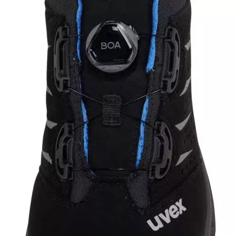 Calzado de seguridad Uvex 69382 hombre adultos negro azul poliuretano sintético
