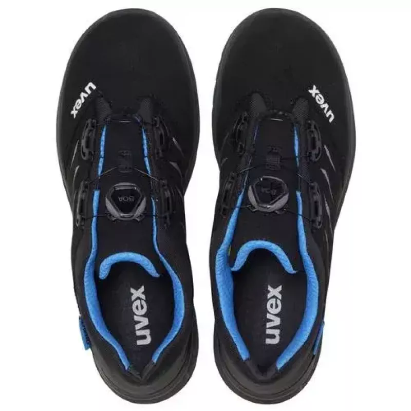 Calzado de seguridad Uvex 69382 hombre adultos negro azul poliuretano sintético