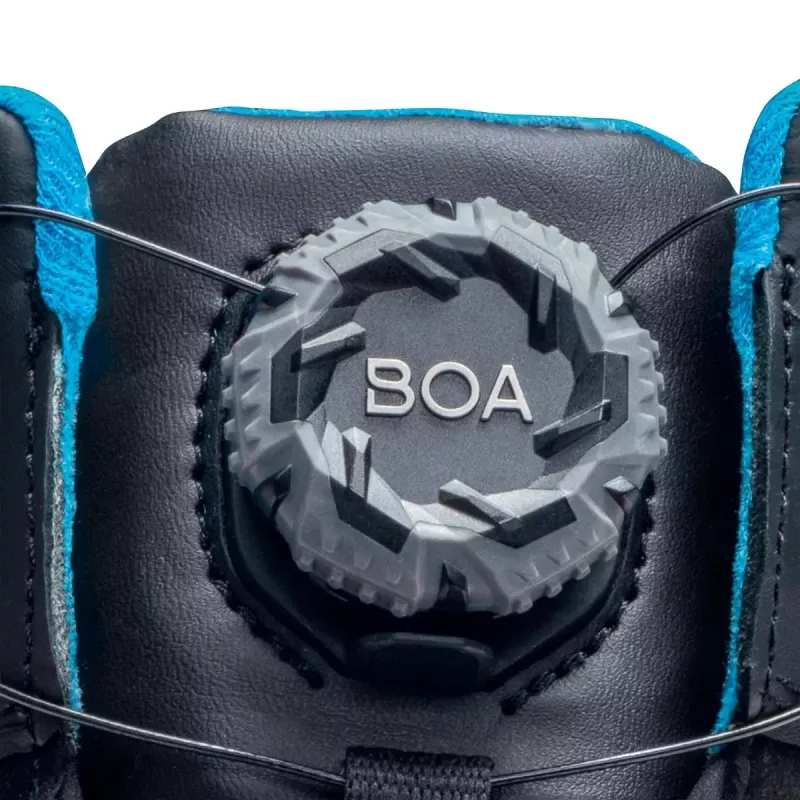 Botas de seguridad Uvex xenova BOA S1P unisex adultos negro azul piel PU