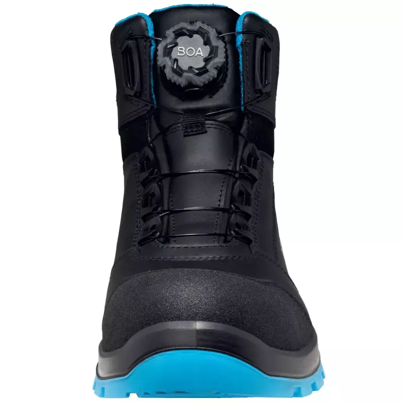 Botas de seguridad Uvex xenova BOA S1P unisex adultos negro azul piel PU