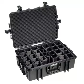 Maletín B&W Cases Type 6500 Classic Case negro polipropileno