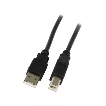 Cable USB Synergy 21 S215472 USB 2.0 5m USB A USB B negro