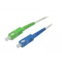 Cable de fibra óptica Synergy 21 S215619 1 m SC blanco