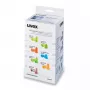 uvex com4-fit tapones para los oídos, caja de recambio para dispensador one 2 click