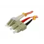 Cable de fibra óptica Synergy 21 S216728 0,5 m 2x LC 2x SC naranja