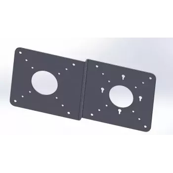 Kit de montaje ALLNET VESA_MINIPC_PLATE negro