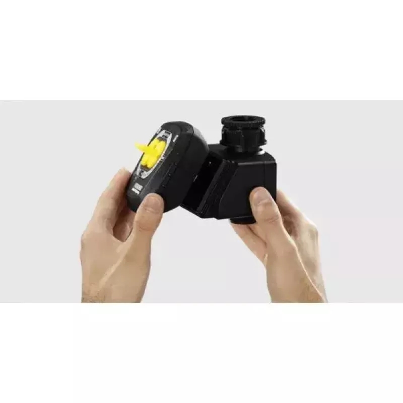 Temporizador de riego mecánico Kärcher WT 4.000 negro amarillo