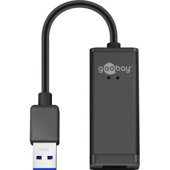 Goobay 39038 tarjeta de red Ethernet 1000 Mbit/s USB cableada