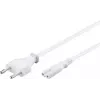 Cable de conexión con conector Euro Goobay 51326 1,5 m blanco