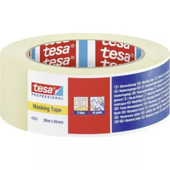 Cinta de carrocero Tesa 04323 50 m x 38 mm, beige, estándar