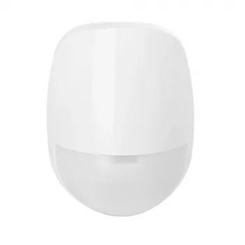 Detector de movimiento ABUS AZBW10110 sensor infrarrojo pasivo PIR con cable pared blanco