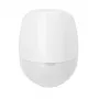 Detector de movimiento ABUS AZBW10110 sensor infrarrojo pasivo PIR con cable pared blanco