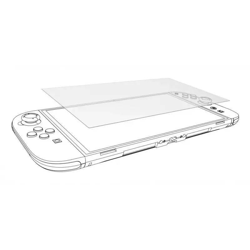 Protector de pantalla uRage 00115534 transparente para Nintendo Switch 2