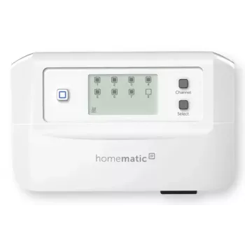 Regulador de calefacción por suelo radiante 8 canales motorizado, eQ-3 Homematic IP, termostato digital (RF, AC 230 V)