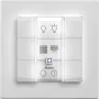 Panel interruptor de pared eQ-3 Homematic IP pulsador de pared 6 canales plástico blanco