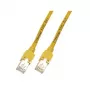 Cable de red EFB Elektronik K8702.30 RJ-45 Cat5e 30 m amarillo
