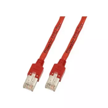 Cable de red EFB Elektronik RJ45 S/UTP Cat5e rojo 5 m