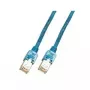 Cable de red EFB Elektronik cable patch RJ45 S/UTP Cat5e 3m azul